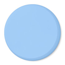 Plain Light Blue Background. Fridge Magnets