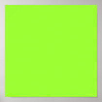 Plain Lime Green Background. Posters