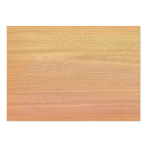 Plain Maple Wood Business Card (back side)