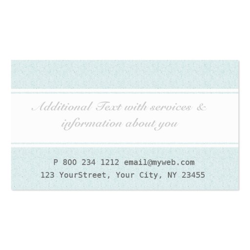 Plain Minimal Modern  Elegant Style Business Card Templates (back side)