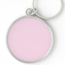 Plain Pink Background Keychain