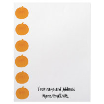 Plain Pumpkin letterhead