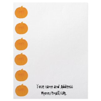 Plain Pumpkin letterhead
