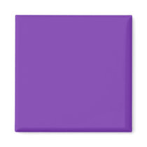 Plain Purple Background Refrigerator Magnet