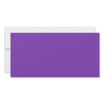 Plain Purple Background Photo Cards