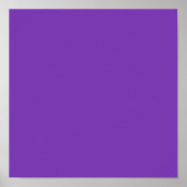 Plain Purple Background Poster