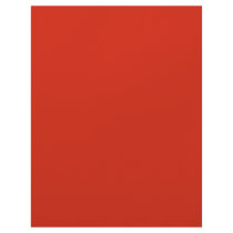 Plain Red Background. Personalized Letterhead