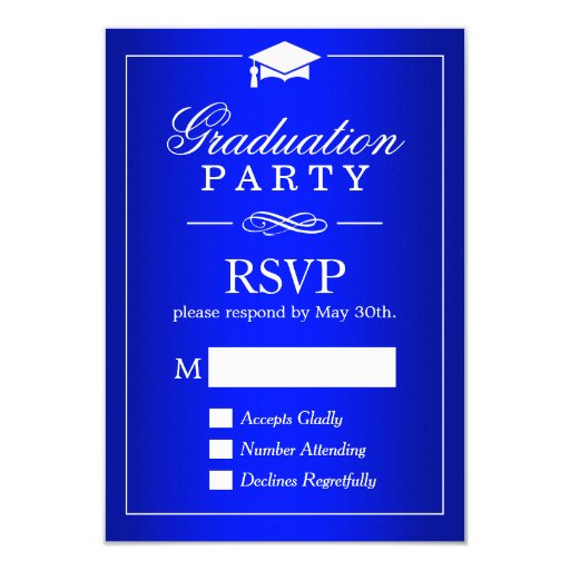 plain rsvp cards