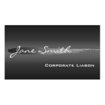 Plain Shades of Grey Professional Business Cards