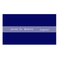 Plain,simple,elegant blue business card. business card template