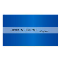 Plain,simple,elegant blue business card. business card templates