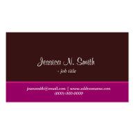 Plain,simple,elegant purple business card. business card template