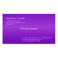 Plain,simple,elegant purple business card. business cards