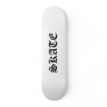 plain skateboard
