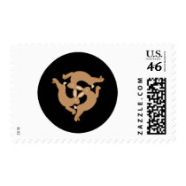 Plain Triple Hare Stamps