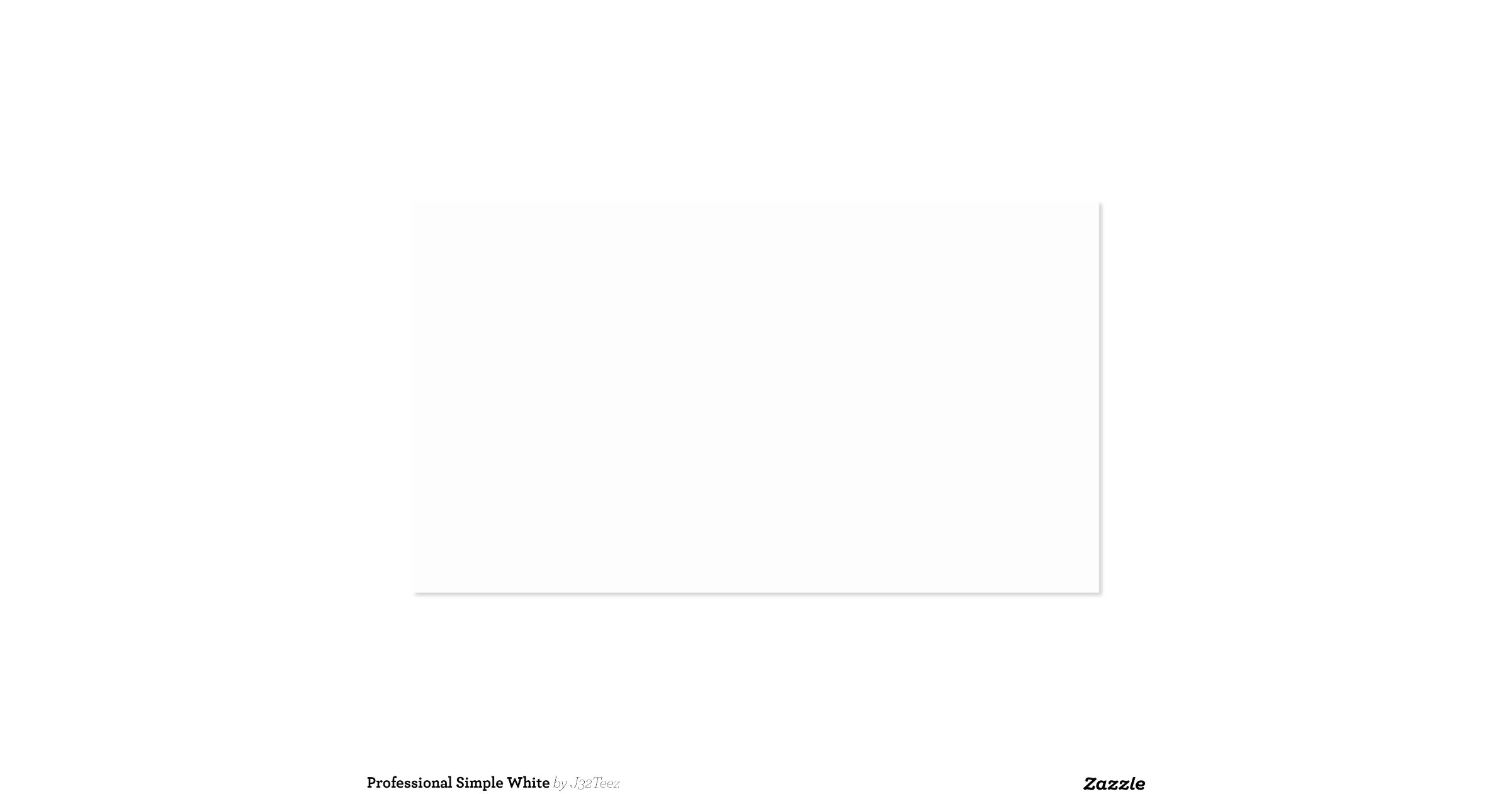 plain white business card plain business cards
