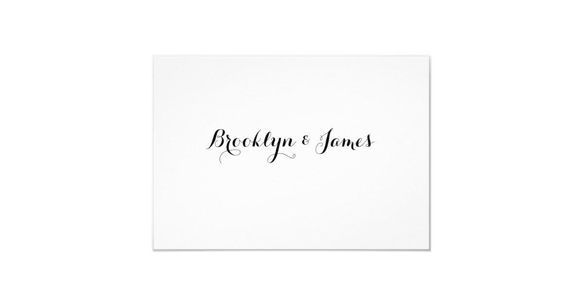 plain rsvp cards