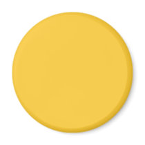 Plain Yellow Background. Fridge Magnets