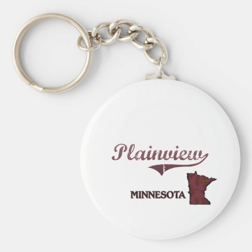 Plainview Minnesota City Classic Key Chains