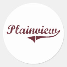 Plainview Minnesota Classic Design Stickers