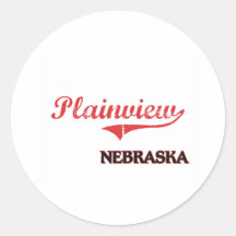 Plainview Nebraska City Classic Sticker