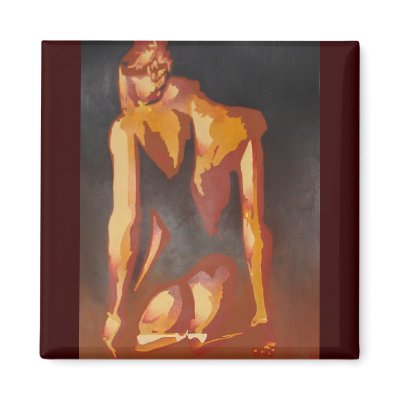 Plaits and Panties Refrigerator Magnet by taiche