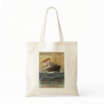Plakat der Hamburg 1899 - Cruise Ship Liner bags