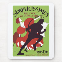 Plakat Heine - Simplicissimus 1896 Mouse Pad