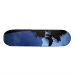 Plam Trees At Sunrise Skateboard Decks