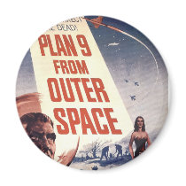 Plan 9 From Outer Space Movie Poster Magnet