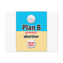 Plan B postcards by zmerchandise Plan B postcards