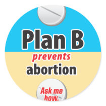 Plan B stickers