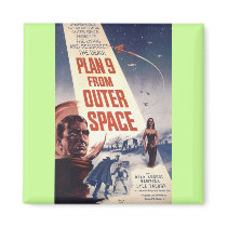 Plan nine from outer space" magnet
