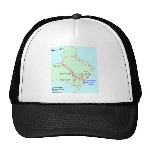 Plan of Carthage Trucker Hat
