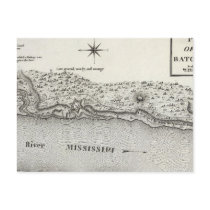 Plan Of Fort Baton Rouge Postcards