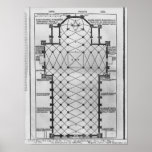Plan of Milan Cathedral Print