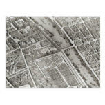 Plan of Paris, known as the 'Plan de Turgot' Post Cards