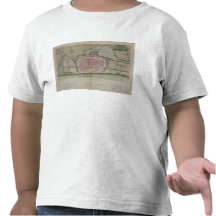 Plan of Pondicherry, from 'Voyage aux Indes et la Shirt