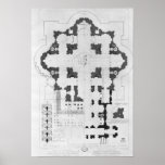 Plan of St. Peter's Basilica Print