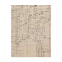 Plan of Terre Haute, Vigo Co Post Cards