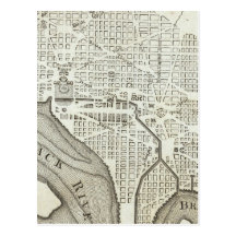 Plan of the City of Washington Postcard