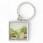 Plan of the Mines of Oaxaca, Mexico, 1785-87 Key Chain