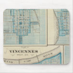 Plan of Vincennes, Knox Co with Sullivan Mouse Pad