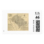 Plan of Washington DC Map 1792 Postage
