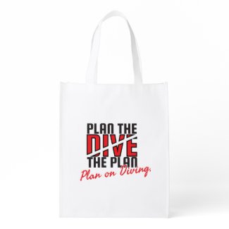 Plan the Dive Bag Reusable Grocery Bags