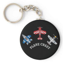 Plane Crazy Keychain