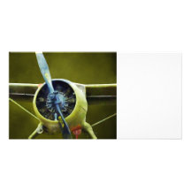 Plane - DeHavilland U-6A Beaver Photo Card