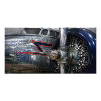 Plane - Hey fly boy Photo Greeting Card