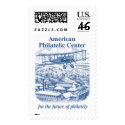 Plane over Bellefonte - Blue postage by AmericanStamps Plane over Bellefonte - Blue postage
