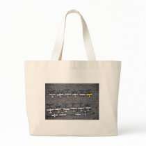Plane Pattern Above Aspen CO Tote Bags